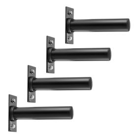 VEVOR Wall Mounted Weight Plate Holder, Weight Rack Storage for 2-Inch Weight Plates, 330 lbs Load Capacity Weight Storage Rack